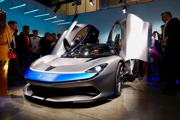 Rare supercars on Manhattan streets in New York City