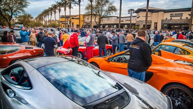 Exotic and collector cars in Scottsdale, Arizona