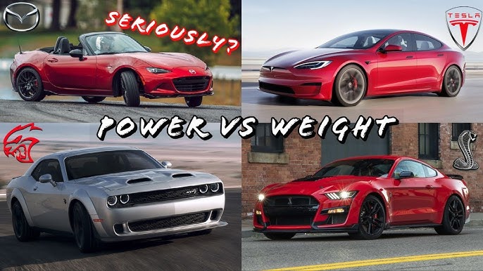 Why Car Guys Are Obsessed With Power-to-Weight: The Truth About Curb Weight