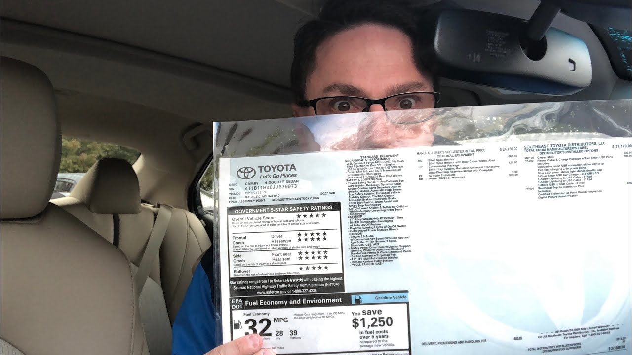 Why Car Guys Hunt Down Original Window Stickers: The Build Sheet Obsession