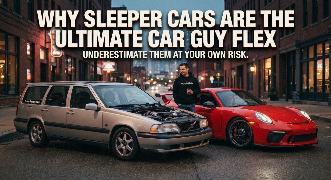 Why Sleeper Cars Are the Ultimate Car Guy Flex